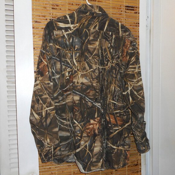 Redhead Camo Button-Down Long Sleeve Shirt Embroidered: "Bass Pro Shops" Size: M - Picture 5 of 5